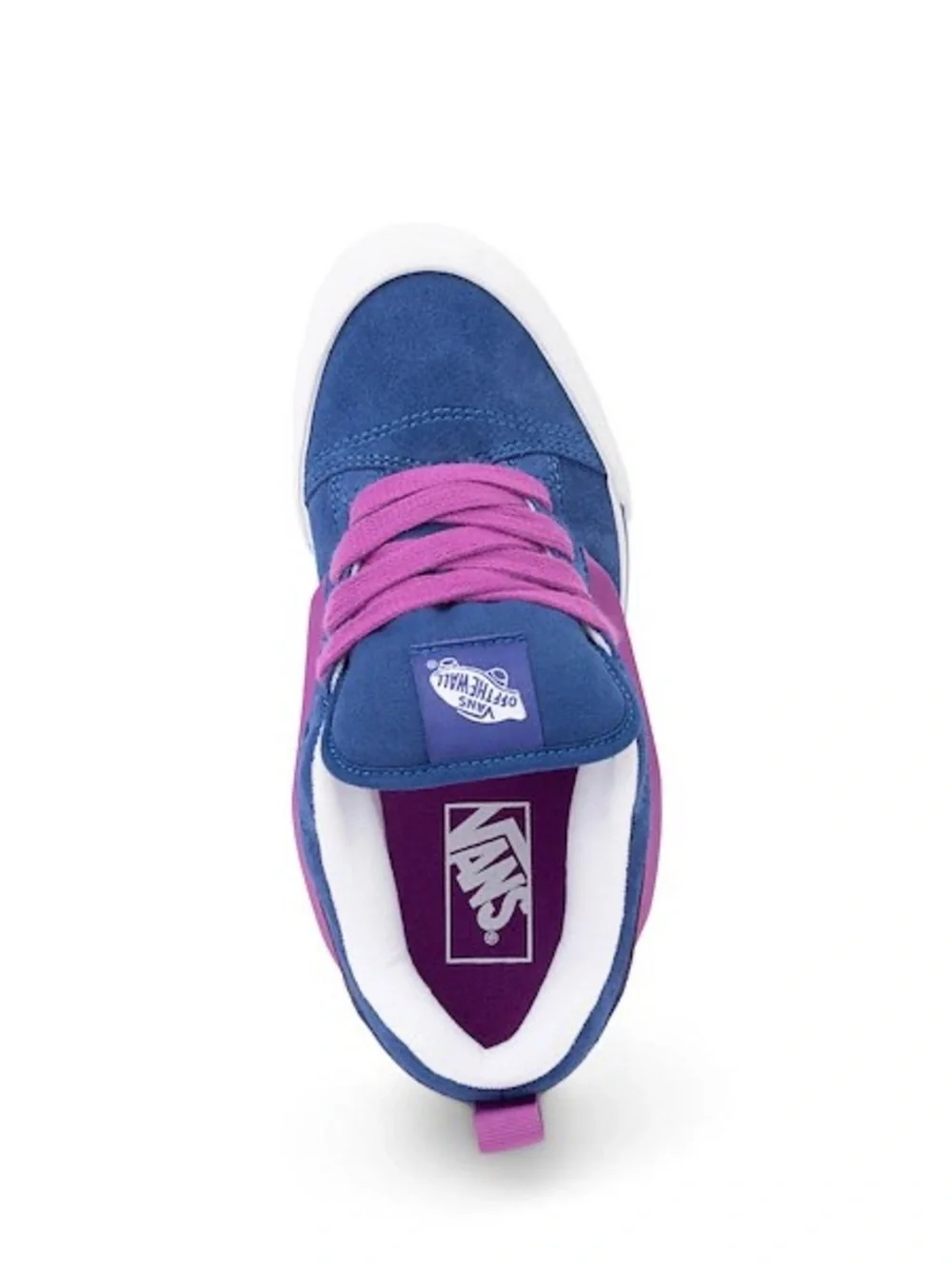 Vans Knu Skool 2-Tone Skate Shoe - True Blue - Picture 2 of 8